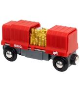 BRIO World Godsvogn m. Guld - RÃ¸d 33938