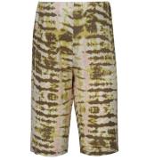 Rosemunde Shorts - Sand Striped Tie Dye Print