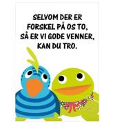 Citatplakat Plakat - B2 - Gode Venner