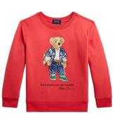 Polo Ralph Lauren Sweatshirt - Sa - RÃ¸d m. Bamse