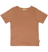 Petit Piao T-shirt - Pointelle - Summer Camel
