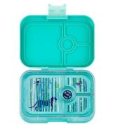 Yumbox Madkasse m. 4 Rum - Bento Panino - Tropical Aqua/Panther