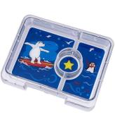 Yumbox Indsatsbakke m. 3 Rum - Snack - Polar Bear