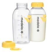 Medela Flasker til BrystmÃ¦lk - 2-pak - 250 ml