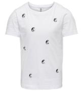 Kids Only T-shirt - KogKita Yin Yang - Bright White