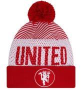 New Era Hue m. Kvast - Strik - Manchester United - RÃ¸d/Hvid