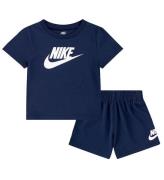 Nike ShortssÃ¦t - Shorts/T-shirt - Midnight Navy