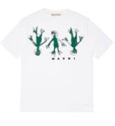 Marni T-shirt - Hvid/GrÃ¸n