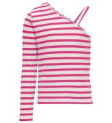 Kids Only Top - KogNella - Cloud Dancer/StripesRaspberry Rose