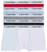 Calvin Klein Boxershorts - 5-pak - Sort/GrÃ¥/Hvid/RÃ¸d/LyseblÃ¥