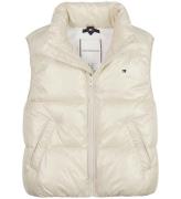 Tommy Hilfiger Dynevest - Glossy Short Puffer - Classic Beige