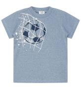 Hust and Claire T-shirt - HCArthur - Blue Fog Melange