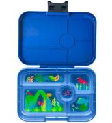 Yumbox Madkasse m. 5 Rum - Bento Tapas - Monte Carlo Blue/Jungle