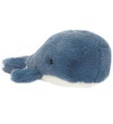 Jellycat Bamse - 15 cm - Wavelly Whale - Blå