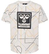 Hummel T-shirt - hmlCarlos - Marshmallow