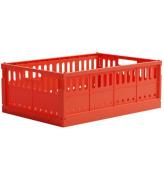 Made Crate Foldekasse - Maxi - 48x33x17,5 cm - So Bright Red