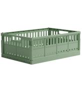 Made Crate Foldekasse - Maxi - 48x33x17,5 cm - Green Bean Green