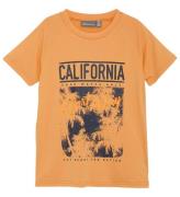 Color Kids T-shirt - Base Layer - Tangerine