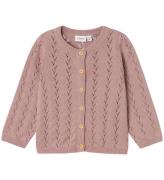 Name It Cardigan - Strik - Noos - NmfBanni - Deauville Mauve