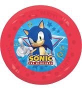 Decorata Party Plastiktallerkner - 4-pak - 21 cm - Sonic Speed