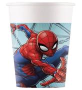 Decorata Party Papkrus - 8-pak - 200 ml - Spider-Man Crime Fight