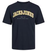 Jack & Jones T-shirt - JjeCaleb - Navy Blazer