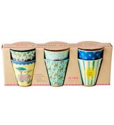 Rice Kopper - Melamin - 6 stk. - 250 ml - Multi/Funky Prints