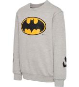 Hummel Sweatshirt - hmlBatman Dos - LysegrÃ¥meleret m. Gul