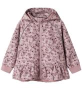 Name It Softshelljakke m. Fleece - NmfAla08 - Mauve Shadows