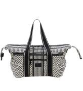 Lala Berlin Taske - Big Bag Muriel 2.0 - Heritage Stripe Black