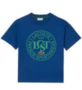 Lacoste T-Shirt - Globe m. Print