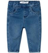 Name It Leggings - NbfSalli - Medium Blue Denim