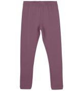 Minymo Leggins - Black Plum