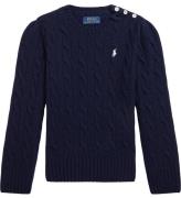 Polo Ralph Lauren Bluse - Uld - Navy