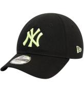 New Era Kasket - 9Forty - New York Yankees - Sort/Pastel GrÃ¸n