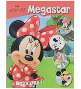 Megastar Malebog m. KlistermÃ¦rker - 128 Sider - Disney Minnie