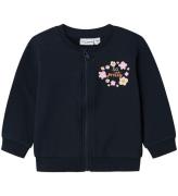 Name It Sweatcardigan - NbfVrille - Darl Sapphire/Flowers