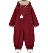 Mini A Ture Flyverdragt - Wisti Fleece - Red Merlot