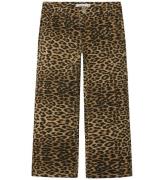 Name It Bukser - Twill - NkfRose - Silver Mink/Leopard