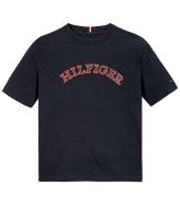 Tommy Hilfiger T-shirt - Monotype Embroidered - Desert Sky