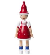 Kay Bojesen TrÃ¦figur - Jule Lise - 17,5 cm - RÃ¸d/BlÃ¥/Hvid