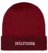 Tommy Hilfiger Hue - Strik - Monotype - Rouge