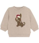 Minymo Sweatshirt - Brown Melange