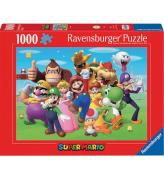 Ravensburger Puslespil - 1000 Brikker - Super Mario