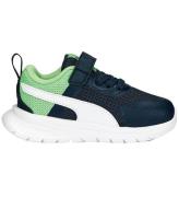 Puma Sneakers - Evolve Run Mesh AS Inf - Dark Night/White/Green