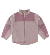 Voksi Cardigan - Fleece - Uld - SoftGrape