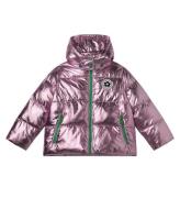 Stella McCartney Kids Dunjakke - Lilac/Grøn