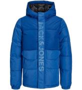 Jack & Jones Dynejakke - JCOSpeed - Nautical Blue/TONAL BLOCKING