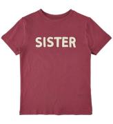 The New T-shirt - TnSister - Maroon m. Hvid