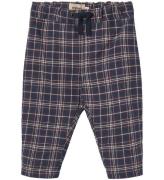 Whaet Bukser - Gustav - Navy Check